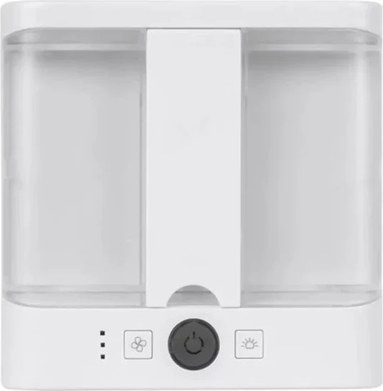 Freskues ajri mini portativ, Elit AC-24, 3-në-1, depozitë 400 ml, 3 shpejtësi, 5W USB, i bardhë