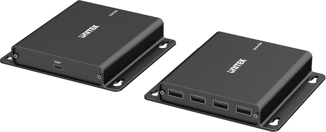 USB-C extender Unitek, 4x USB-A, Ethernet, 150m, 480Mbps