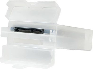 Kuti mbrojtëse për HDD/SSD 2.5", LogiLink, për 2 disqe, e bardhë