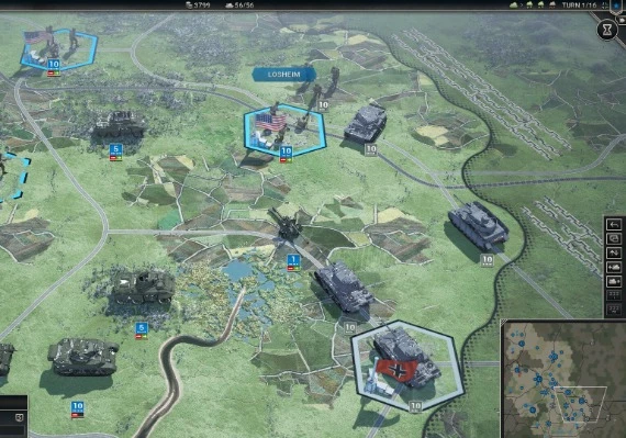 Panzer Corps 2: Frontlines - Bulge DLC EN/DE/FR/PL/PT/RU/ZH/ES Global