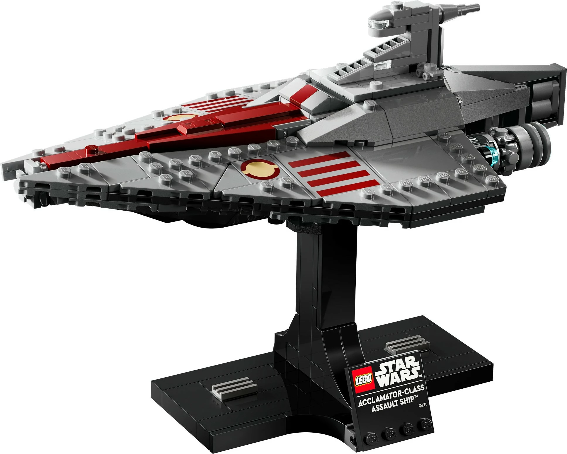 Set ndërtimi LEGO Star Wars 75404 Acclamator-Class Assault Ship, 450 pjesë, multikolor