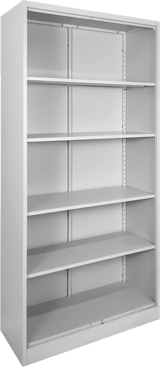 Dollap metalik Ugren, ngjyrë gri e çelët, 90x40x180cm