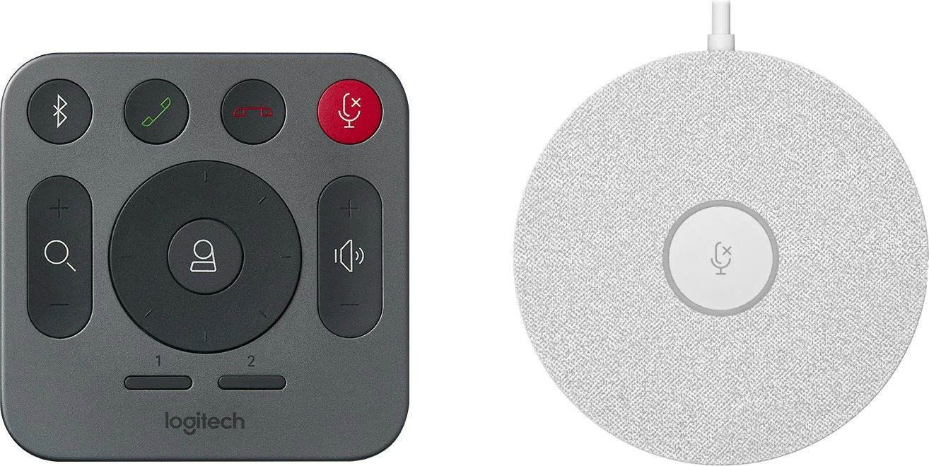 Sistem konferencash video Logitech Rally Plus, 4K Ultra HD, 60 fps, 90°, 15x, Grafit