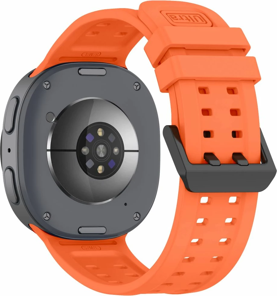 Rrip silikoni Tech-Protect Silicone Air për Smartwatch Samsung Galaxy Watch 8/9 Classic 40/44/46 mm, portokalli, 1 copë