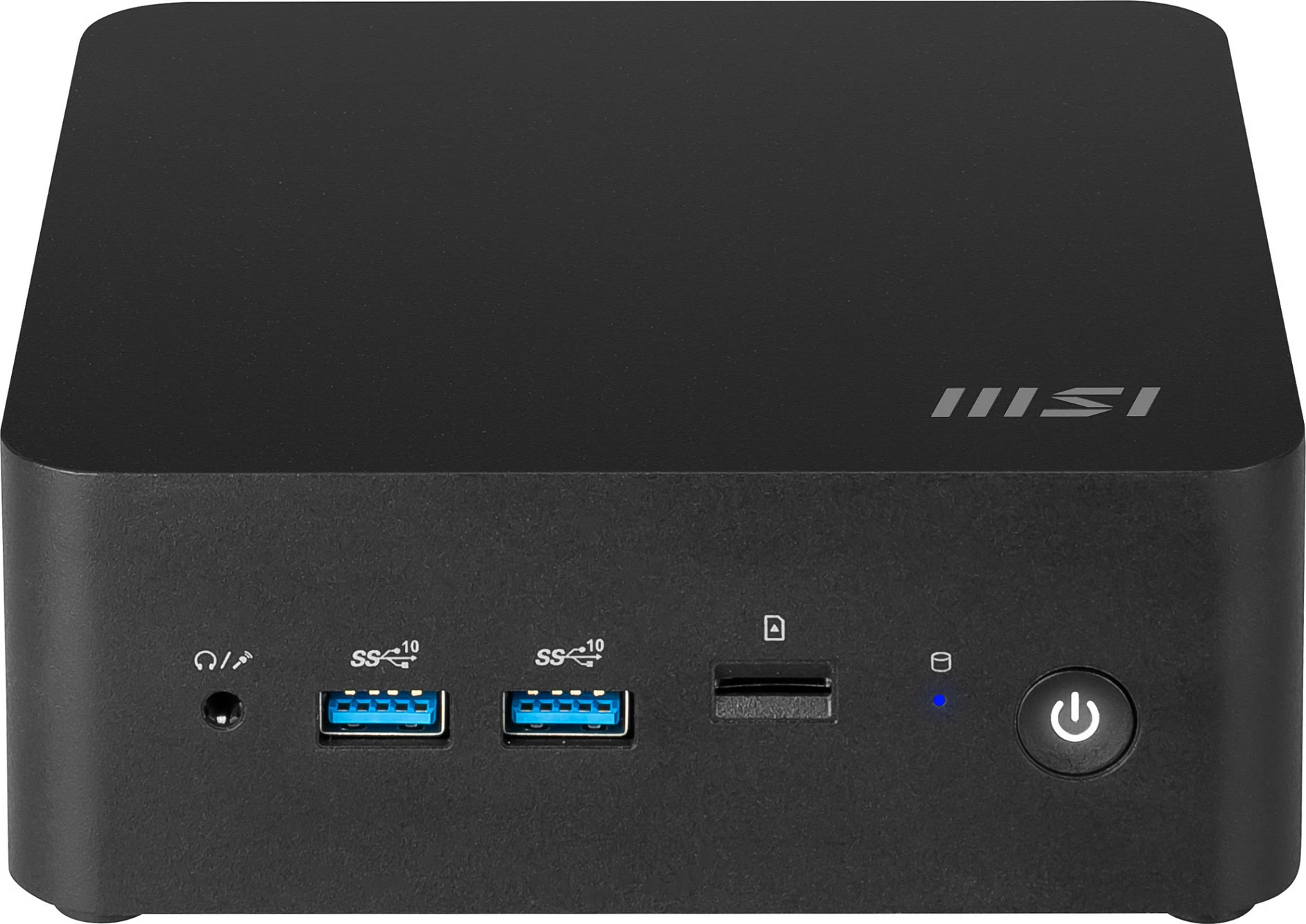 Mini kompjuter MSI Cubi NUC 13MQG-210BEU, 0.84L, 2x HDMI, 2x LAN, Wi-Fi/BT 5.3, i zi