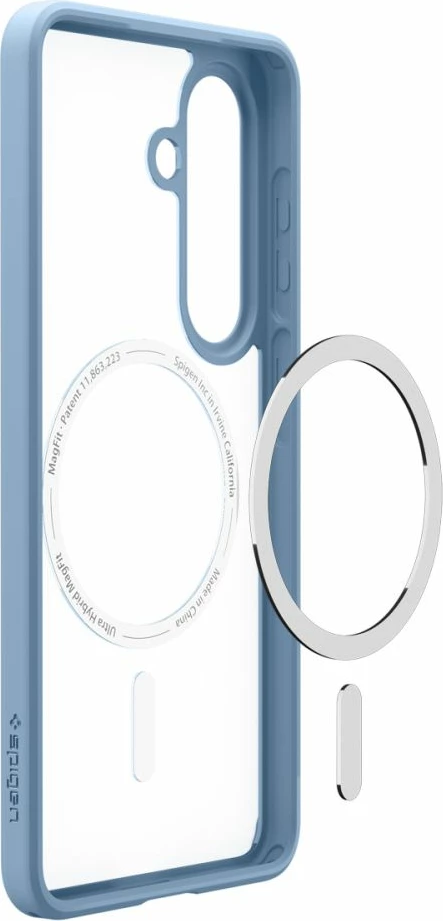 Mbështjellës Spigen Ultra Hybrid MagSafe për Samsung Galaxy S26+, Clear Blue, 1 copë