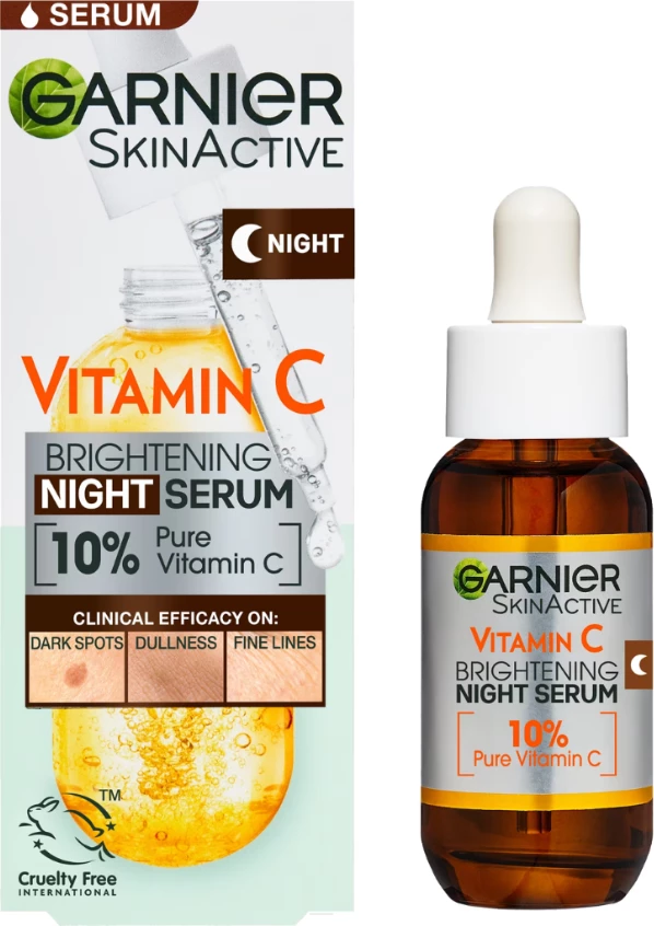 Serum nate ndriçues me Vitamin C Garnier Skin Naturals, 30 ml