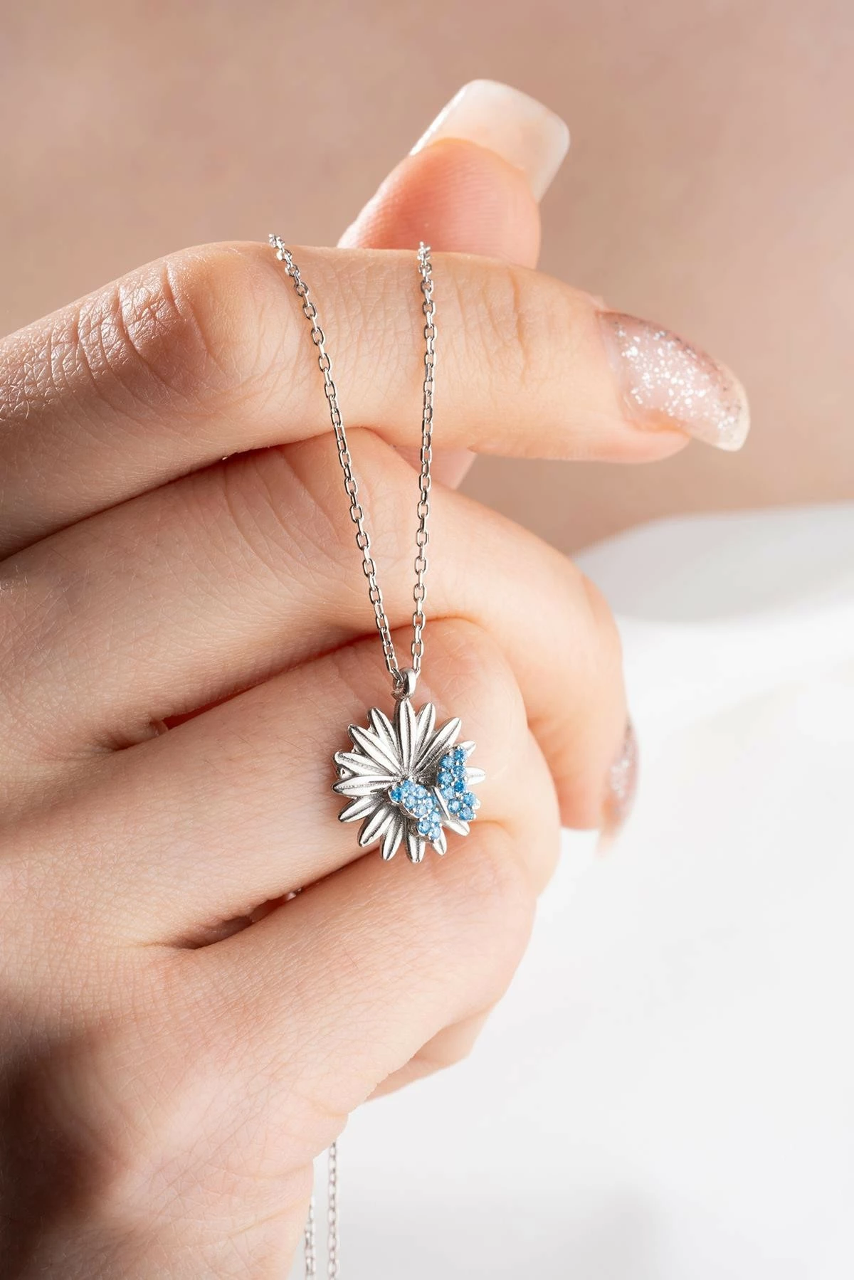 Qafore argjendi, ngjyrë turquoise, Jumeon, NRZ999092