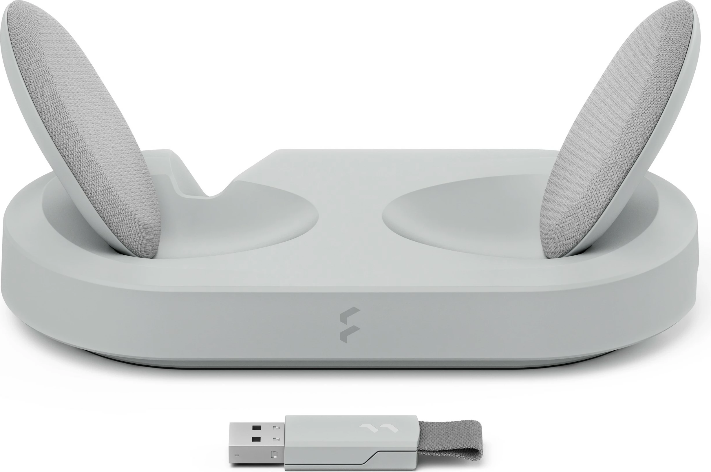 Kufje Fractal Design Scape Light, wireless & me kabllo, me mikrofon, gri