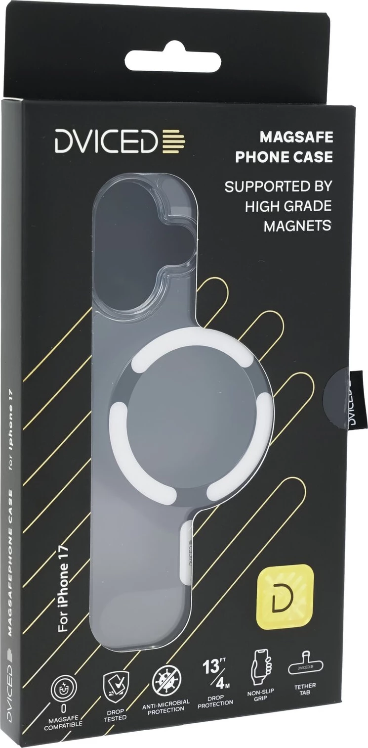 Dviced MagSafe iPhone 17 clear case - White 4