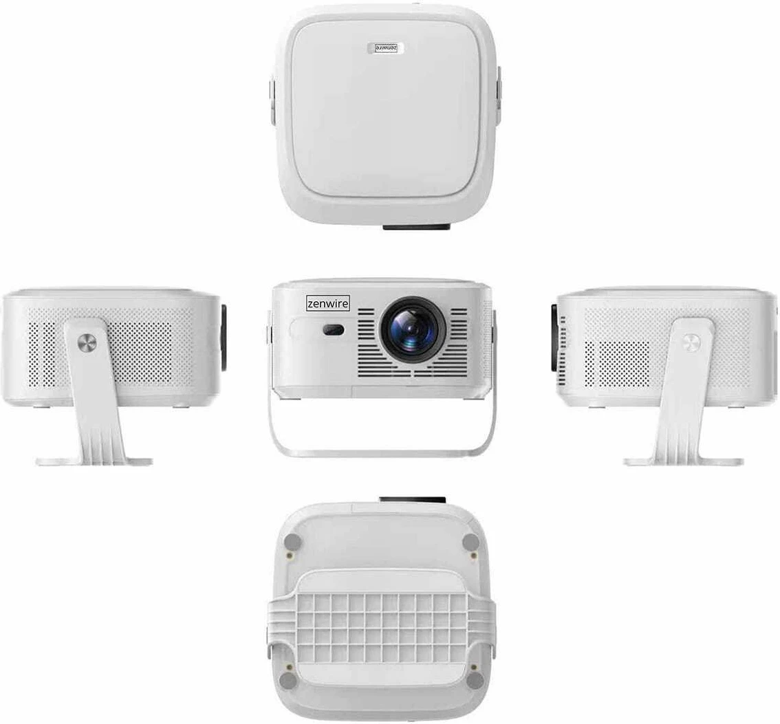 Projektor Zenwire PrimeView IMC460 Pro Full HD Android 14 950 ANSI WiFi 6 Bluetooth 5.4 2GB/16GB i bardhë
