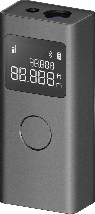Matës lazer smart Xiaomi BHR5596GL me bateri të integrume, ekran LCD, gri e errët