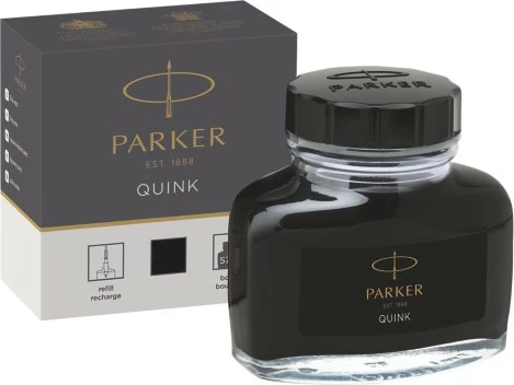 Shishe bojë Parker Quink, e zezë, 1 copë