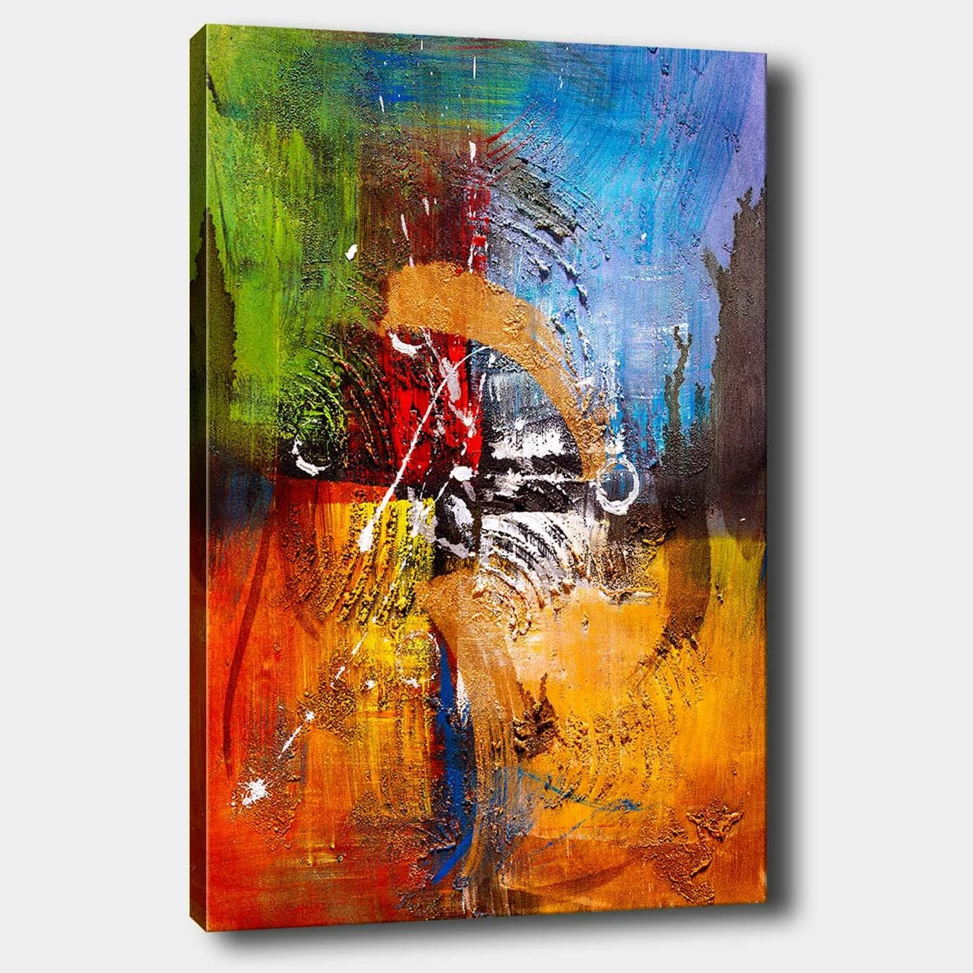 Pikturë dekorative në kanavacë, shumëngjyrëshe, 70x100cm, 394574065