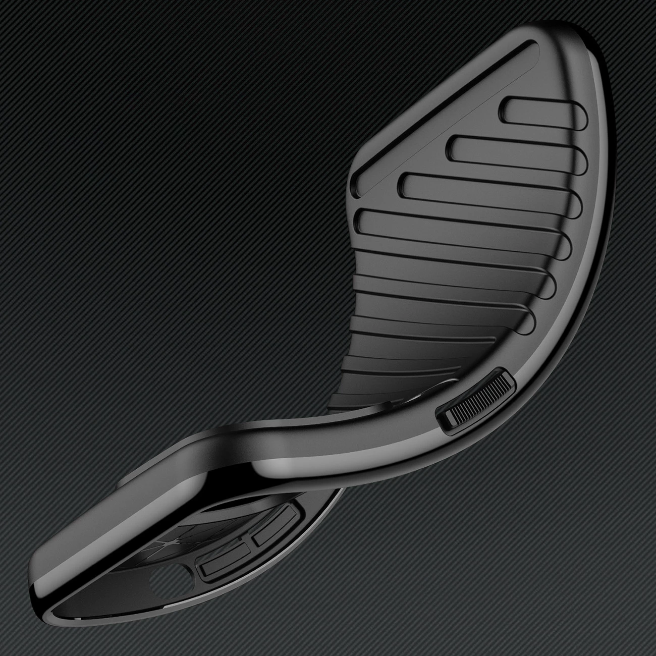 Mbështjellës Hurtel Thunder Case për Xiaomi 13 Pro, TPU, zi