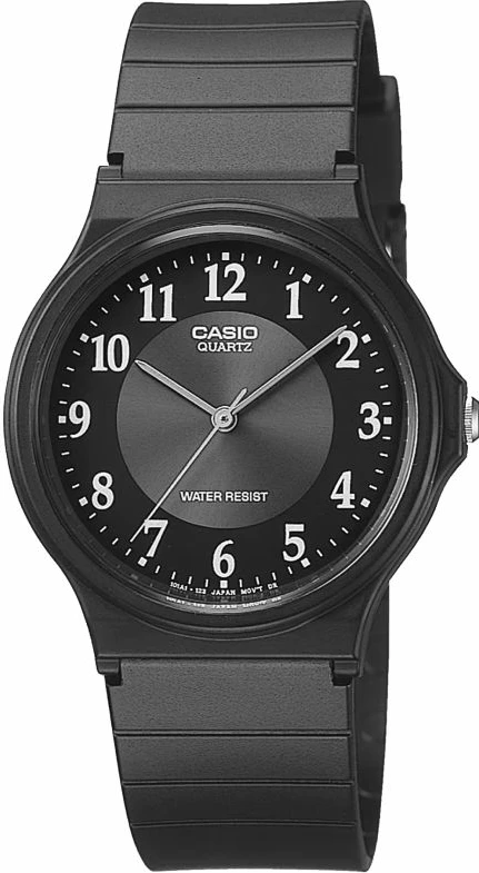 Orë dore Casio, unisex, e zezë