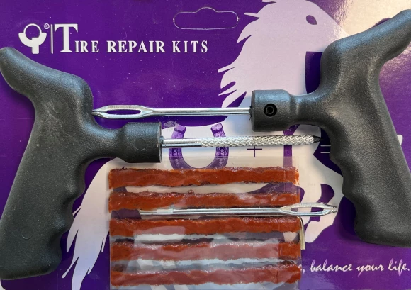 Set riparimi për gomë veture Trayal DO CFDC 001 (gryka, dorezë, 2x injeksion)