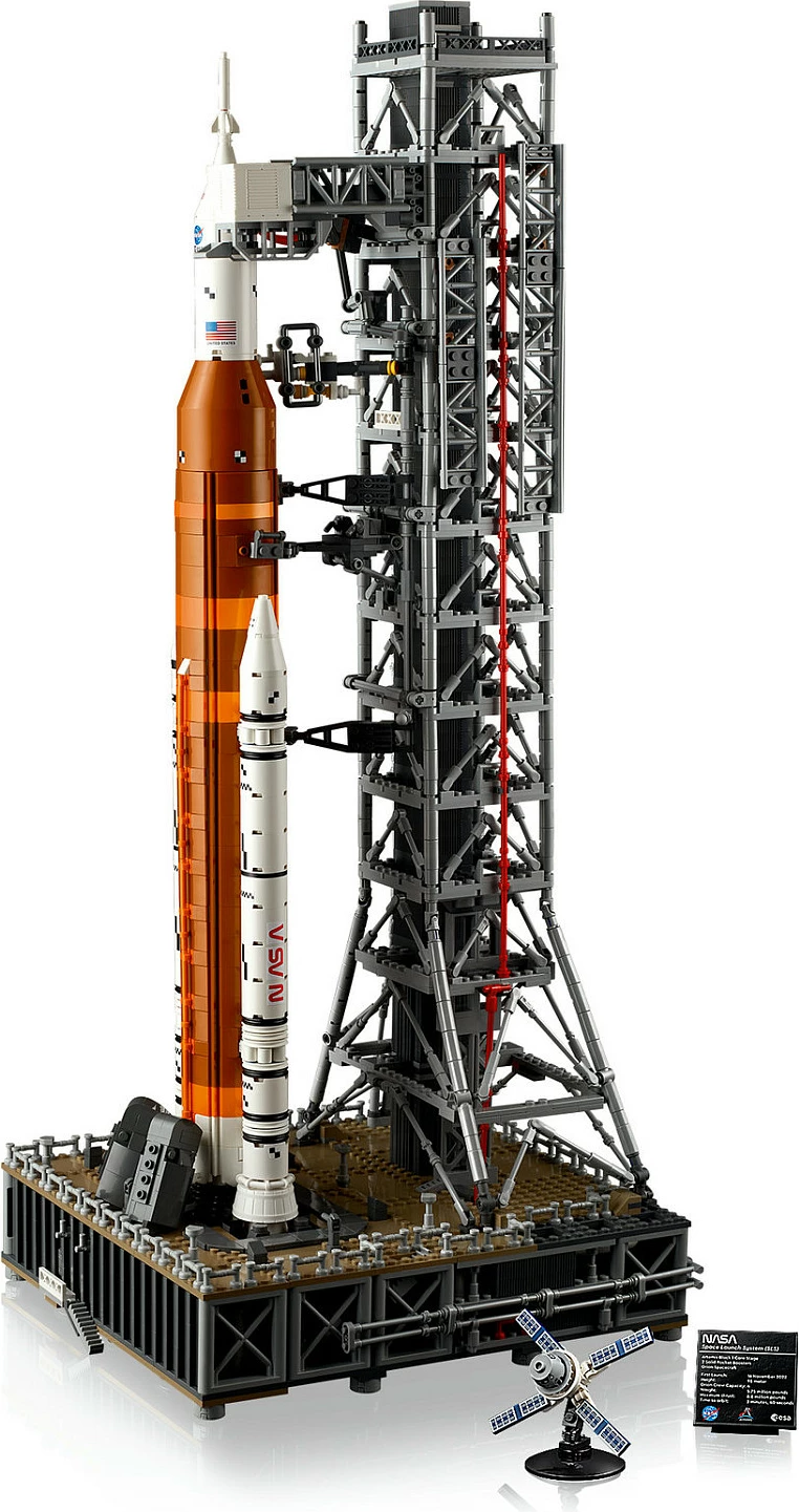 Set ndërtimi LEGO Icons NASA Artemis Space Launch System 10341, 3601 copë, multikolor
