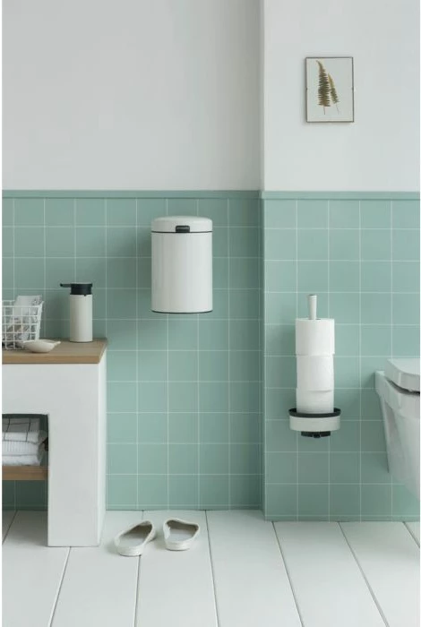 Dispenser sapuni Brabantia 108181, 16.5×6.5×9.5 cm, i bardhë