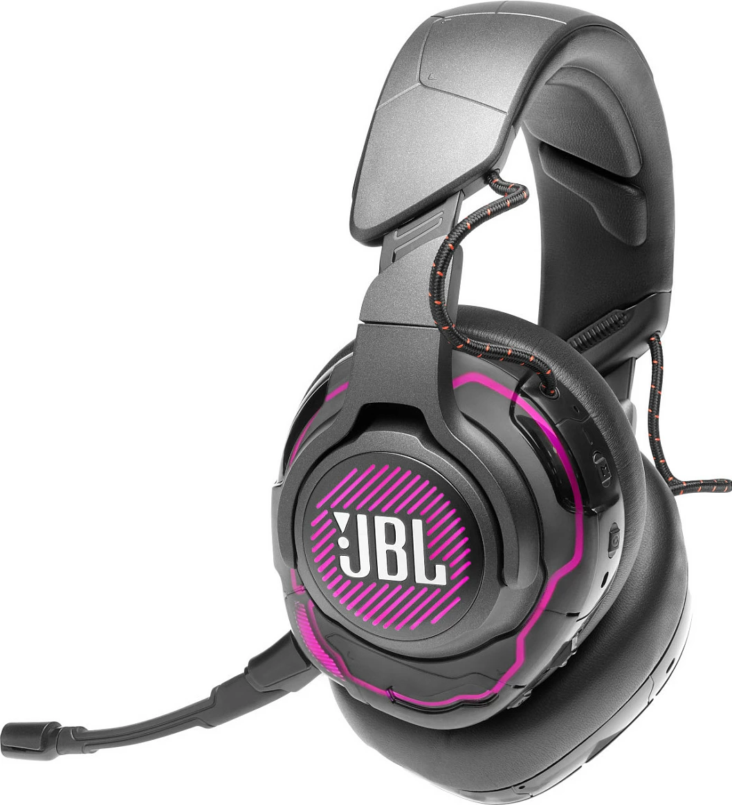 Kufje gaming JBL Quantum One, me kabllo, over-ear, me mikrofon, të zeza