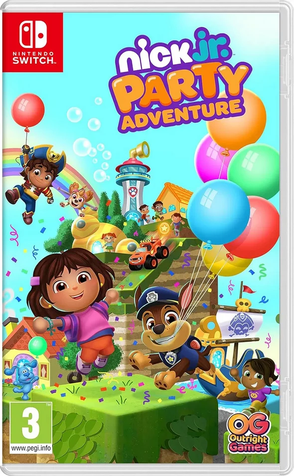 Lojë Nintendo Switch Outright Games Nick Jr. Party Adventure, PEGI 3