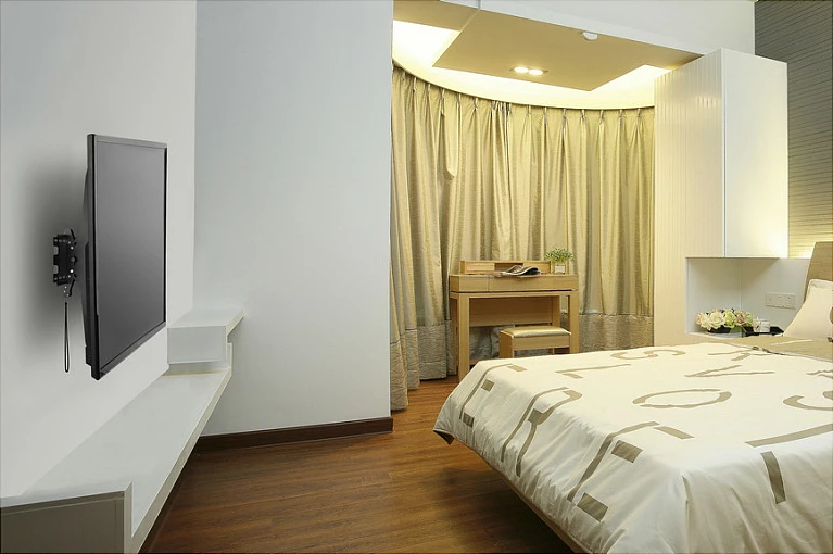 Mbajtëse muri për TV Equip 60–100 inç, VESA 200x200, deri 100 kg, e zezë