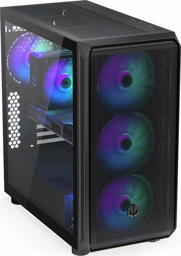 Kasë Endorfy Arx 700 ARGB EY2A013 Midi Tower ATX, 4x 140mm ARGB PWM, USB-C, e zezë
