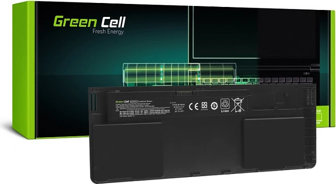Bateri laptopi Green Cell OD06XL (HSTNN-IB4F), 11.1V 3400mAh, për HP EliteBook 810 G1, e zezë