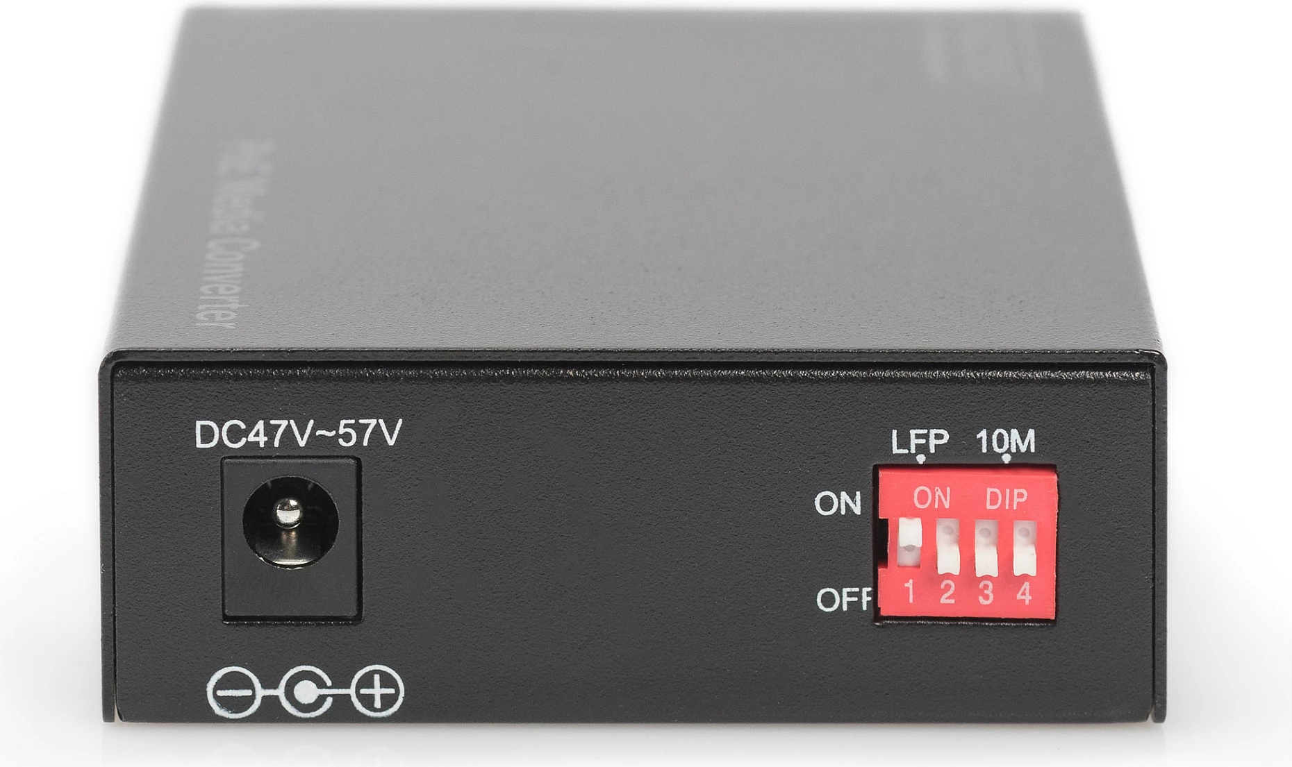 Konvertues media PoE Digitus Gigabit RJ45/SC, Single-Mode, 1000Mbps, i zi