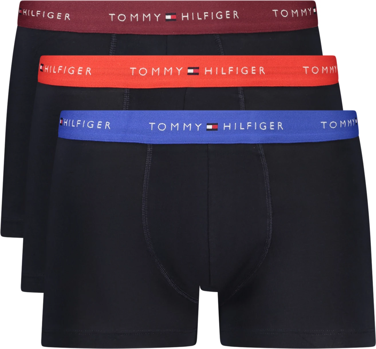 Të brendshme për meshkuj TOMMY HILFIGER boxer tri-pack, e zezë [Madhësia: S]