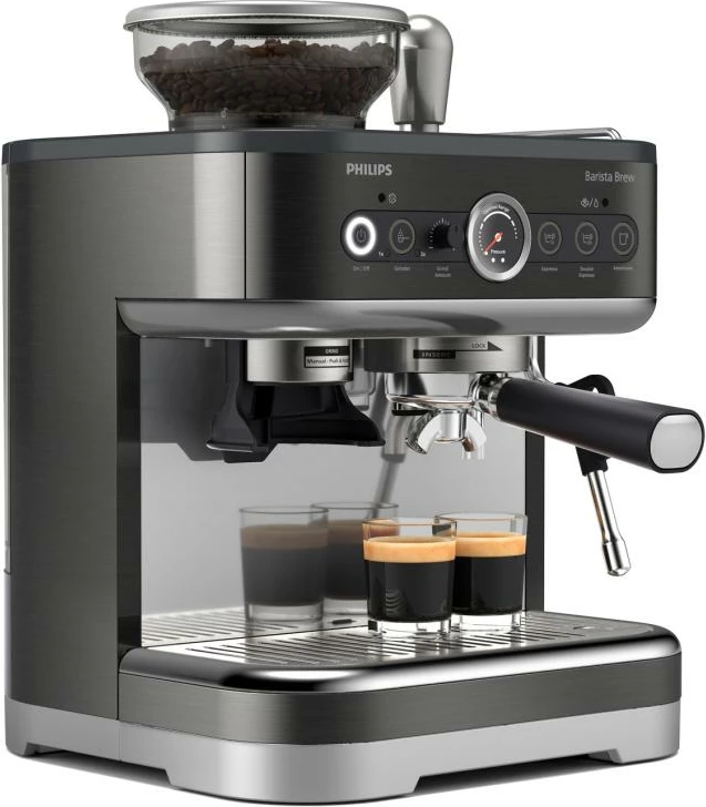 makinë espresso automatike Philips Barista Brew PSA3218/10 15 bar depozitë ujit 2.2–2.8 L, e zezë