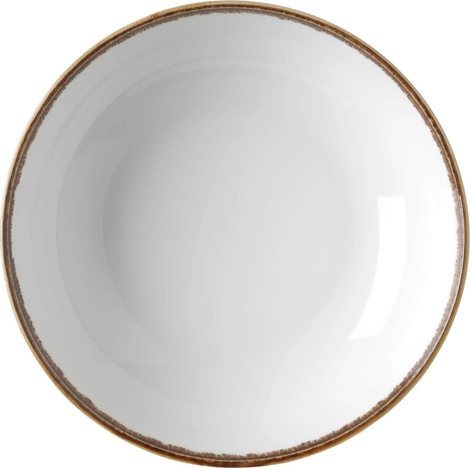 Tas bufeti Fine Dine Vanilla ø230 mm, krem, set 6 copë