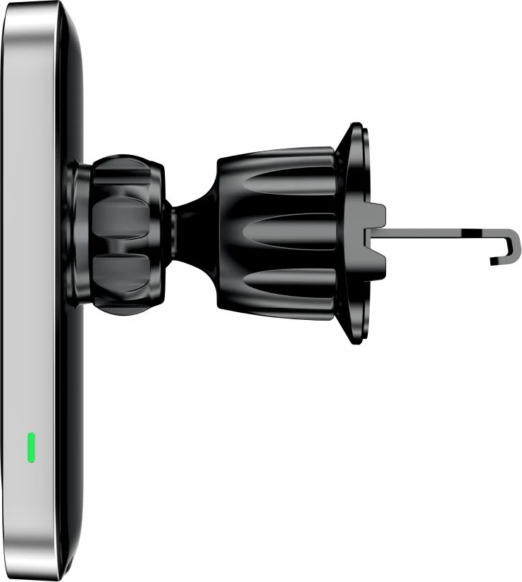 Mbajtëse magnetike për veturë Tech-Protect MM15W-V9 me MagSafe dhe karikim wireless 15W, e zezë