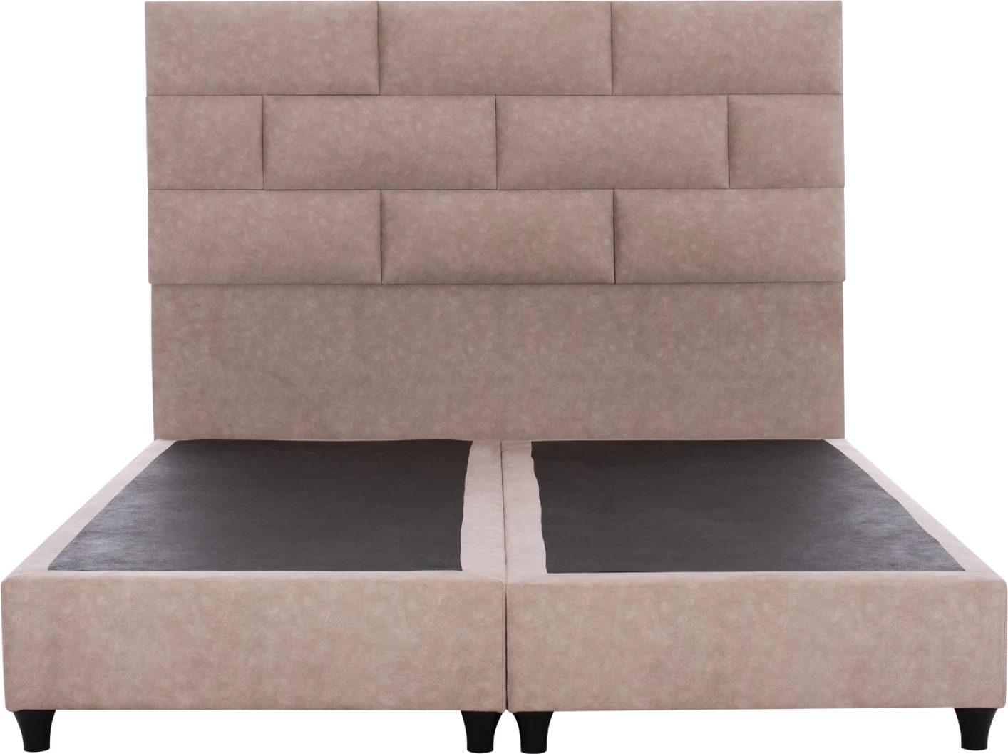 Krevat SOLEDAD, pëlhurë tip nubuck, 150x200