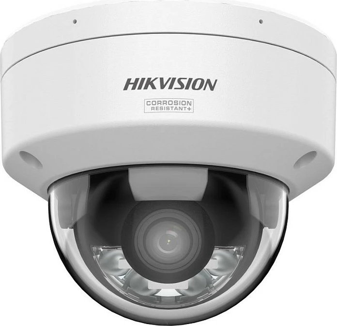 Kamerë sigurie IP Dome Hikvision DS-2CD2187G3-LIS2UY, 8MP, 2.8mm, Smart Hybrid Light, e bardhë