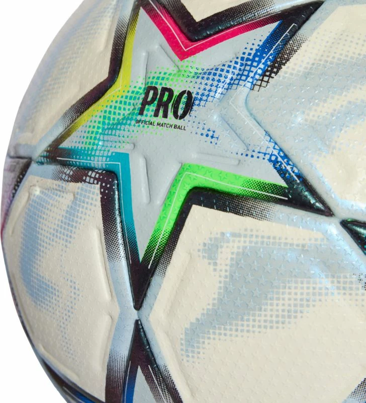 Top futbolli adidas UCL Pro 26/27 League Stage KE9757, i bardhë/kaltër/shumëngjyrësh, me kuti [Madhësia: 5]