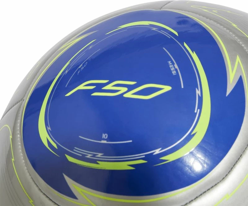 Top futbolli adidas Messi Club, gri [Madhësia: 5]