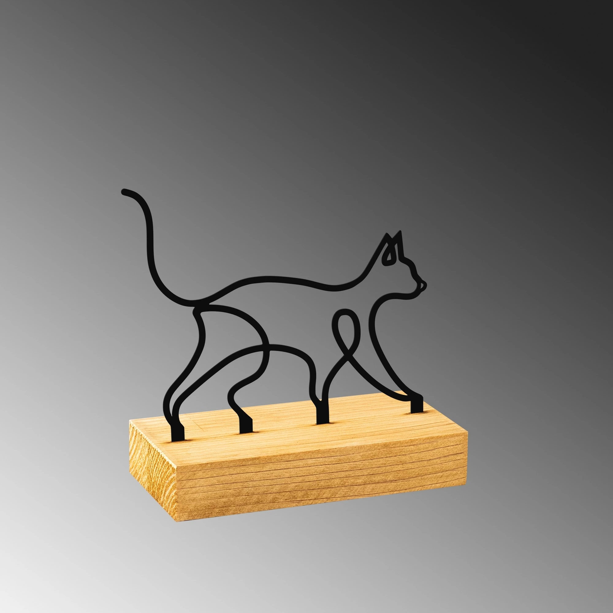 Objekt dekorativ Aberto Design, Meow, i zi - 5