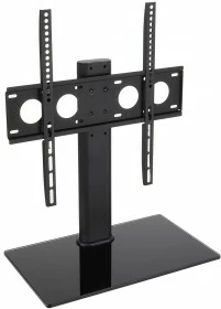 Ministolik me mbajtëse TV ART STO SD-33, për TV 32-55 inç, e zezë