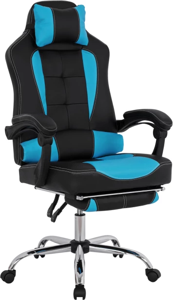 Karrige gaming për zyre  FH1055.08 Synchro, 66x67x130 cm, e kaltër/ e zezë