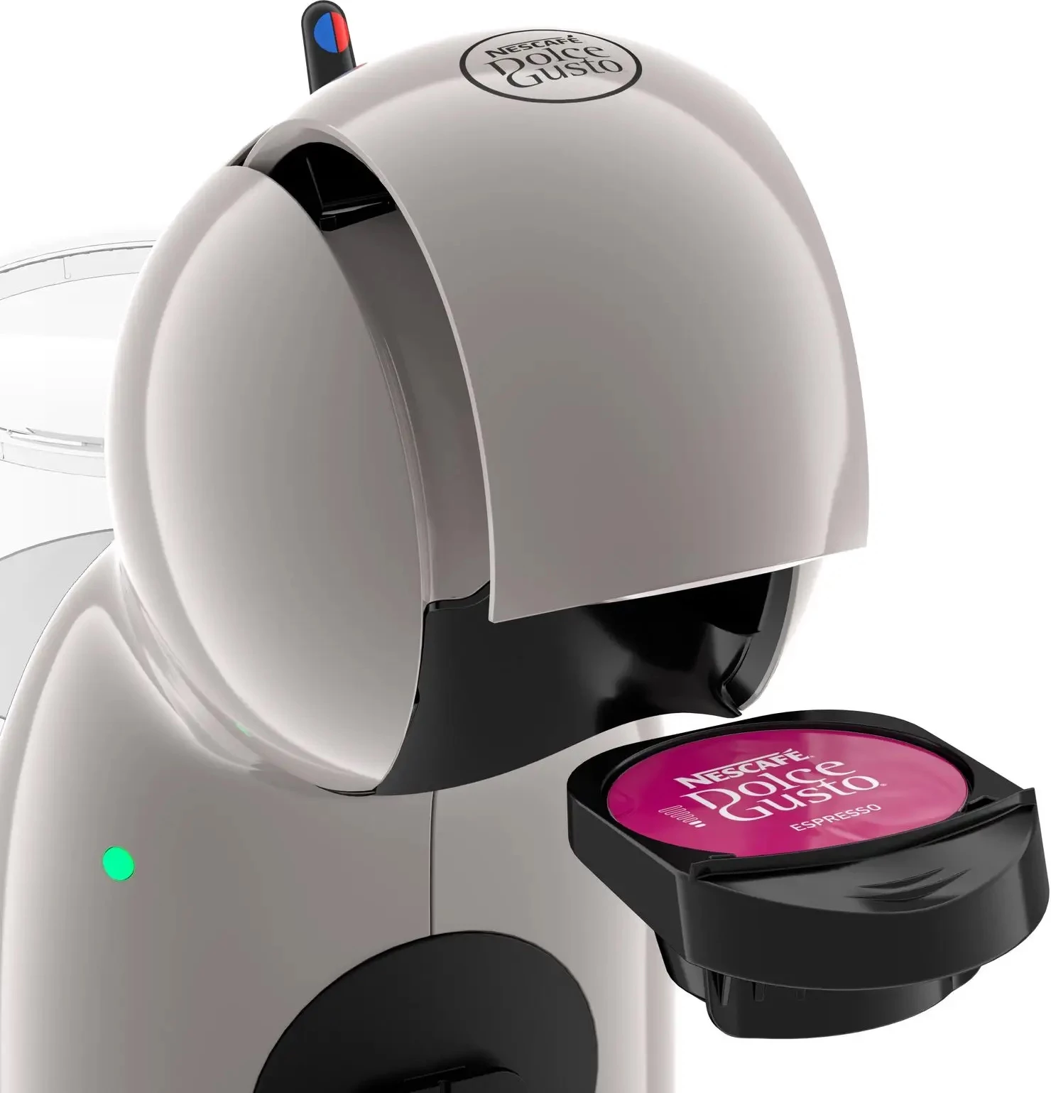 Aparat kafeje, Krups, KP1A3AF0 Piccolo XS, 15 bar, kapsula Dolce Gusto, taupe