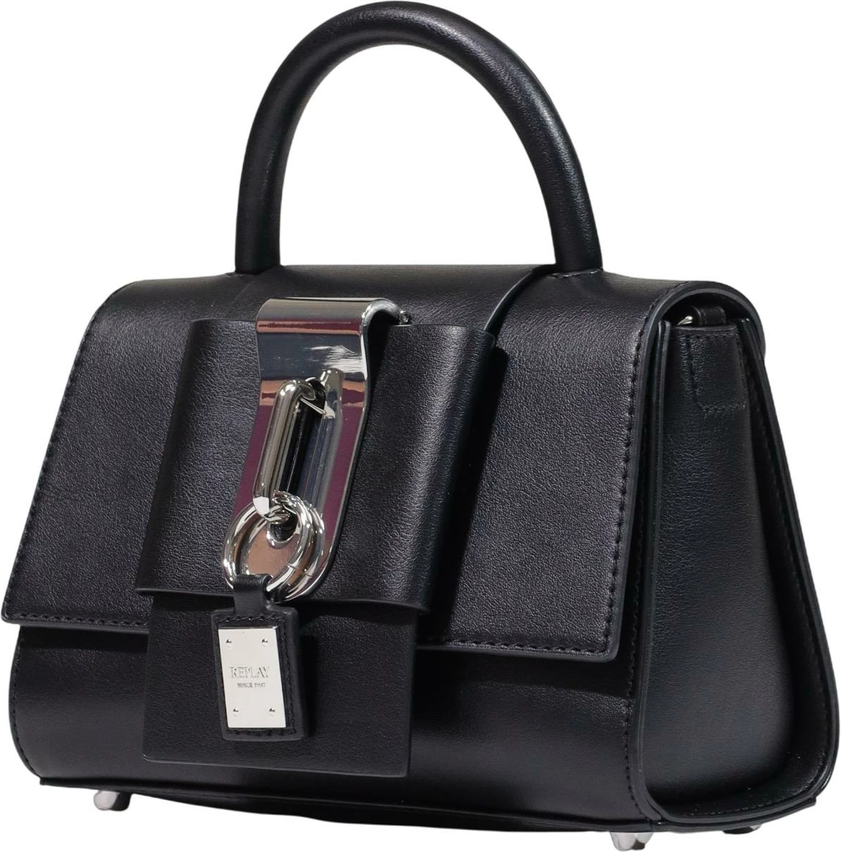 Çantë dore për femra Replay PLAIN SYNTHETIC FW01CO.000.A7243S, e zezë