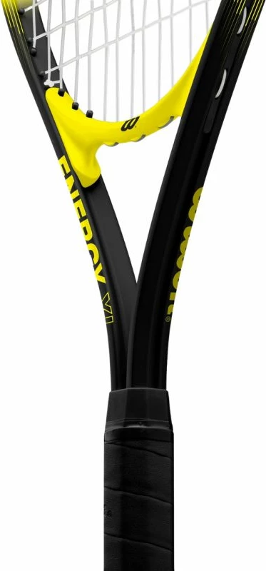 Raketë tenisi Wilson për meshkuj/femra, e zezë-verdhë