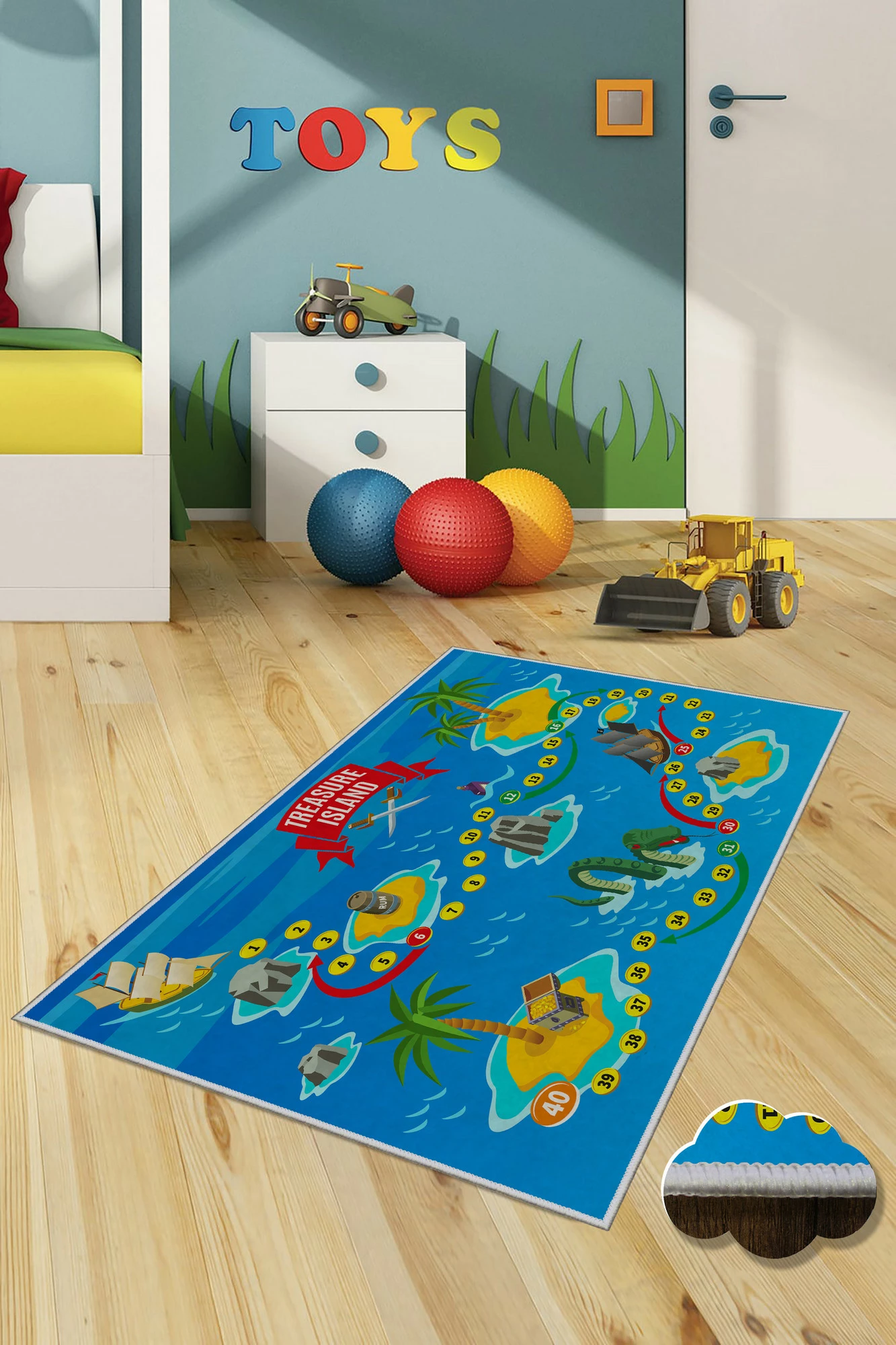 Qilim (80 x 120) Conceptum Hypnose, WOOKECE090, shumëngjyrësh