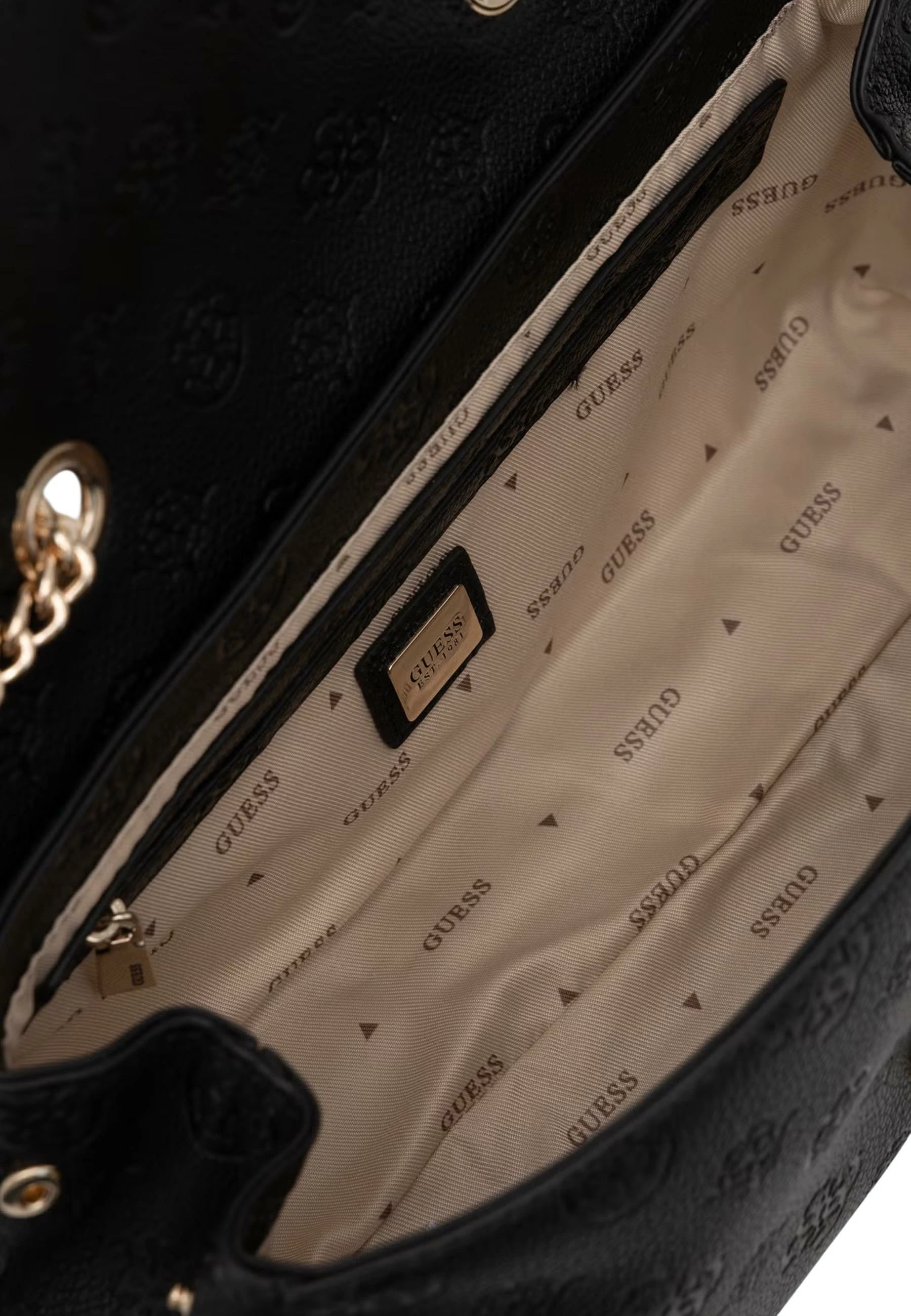 Çantë tote për femra Guess Jodi Tote HWPD97 46210, e zezë