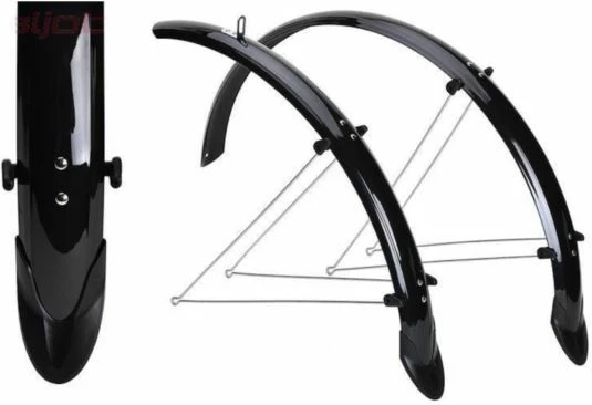 Mbrojtëse balte biçiklete Yakimasport, e zezë