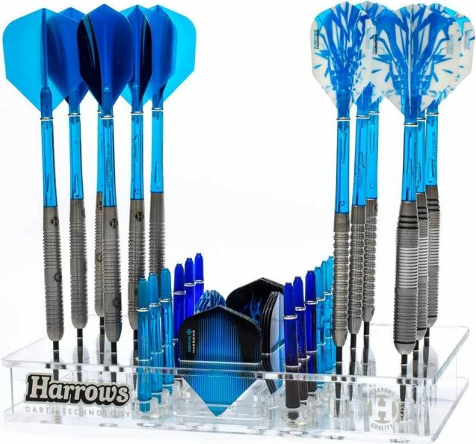 Organizues aksesorësh dart Harrows, transparent