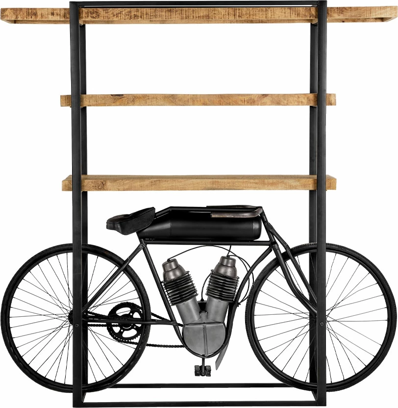 Raft librash Motor, i gjatë, natyral, 183x41x183