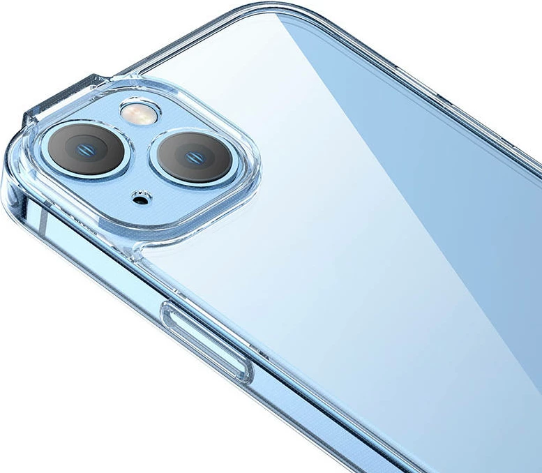 Mbështjellës Baseus SuperCeramic me xham të temperuar për iPhone 14 Plus, Transparent, set