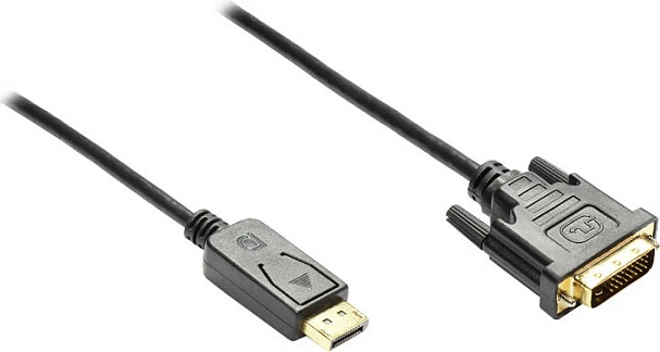 Kabllo DisplayPort në DVI-D GoodConnections DP-DVI 1.8m, e zezë